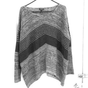 Express Poncho sweater NWT - Size M/L